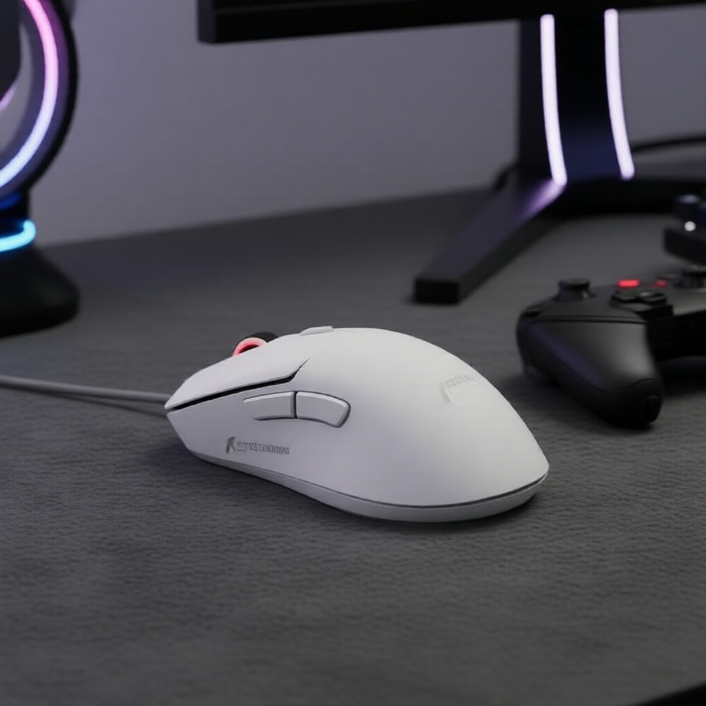 Chuột gaming Attack Shark R1 59g siêu nhẹ 3 chế độ, cảm biến độ chính xác cao