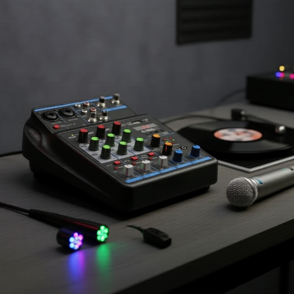 Hệ thống âm thanh giám sát DJ 4 kênh USB có nguồn Phantom 48V Elite Pro X Max