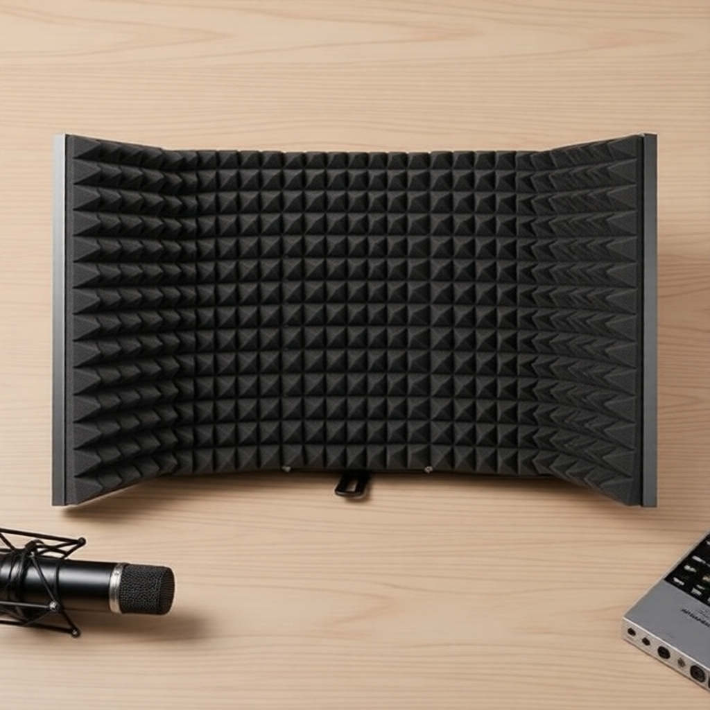 G-MARK Tấm chắn Mic 5-Panel, cách âm chuyên nghiệp cho micro phòng thu