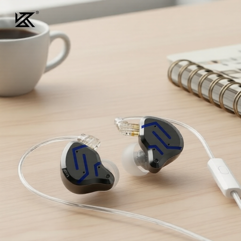 Tai nghe KZ ZSN Pro 2 1BA 1DD Hybrid In-Ear HiFi Bass cho Game & Thể thao