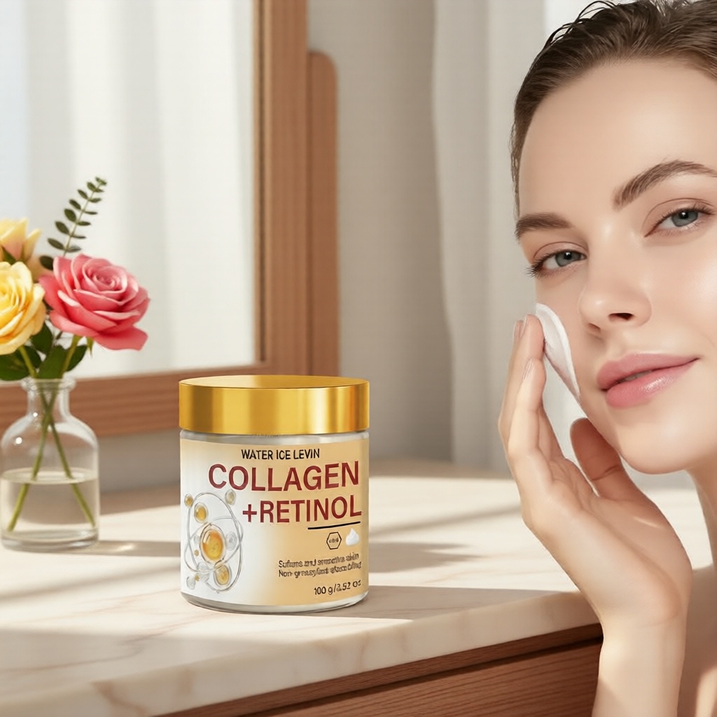 Kem Retinol & Collagen 100g Chống Nhăn, Bổ Sung HA, Thấm Nhanh