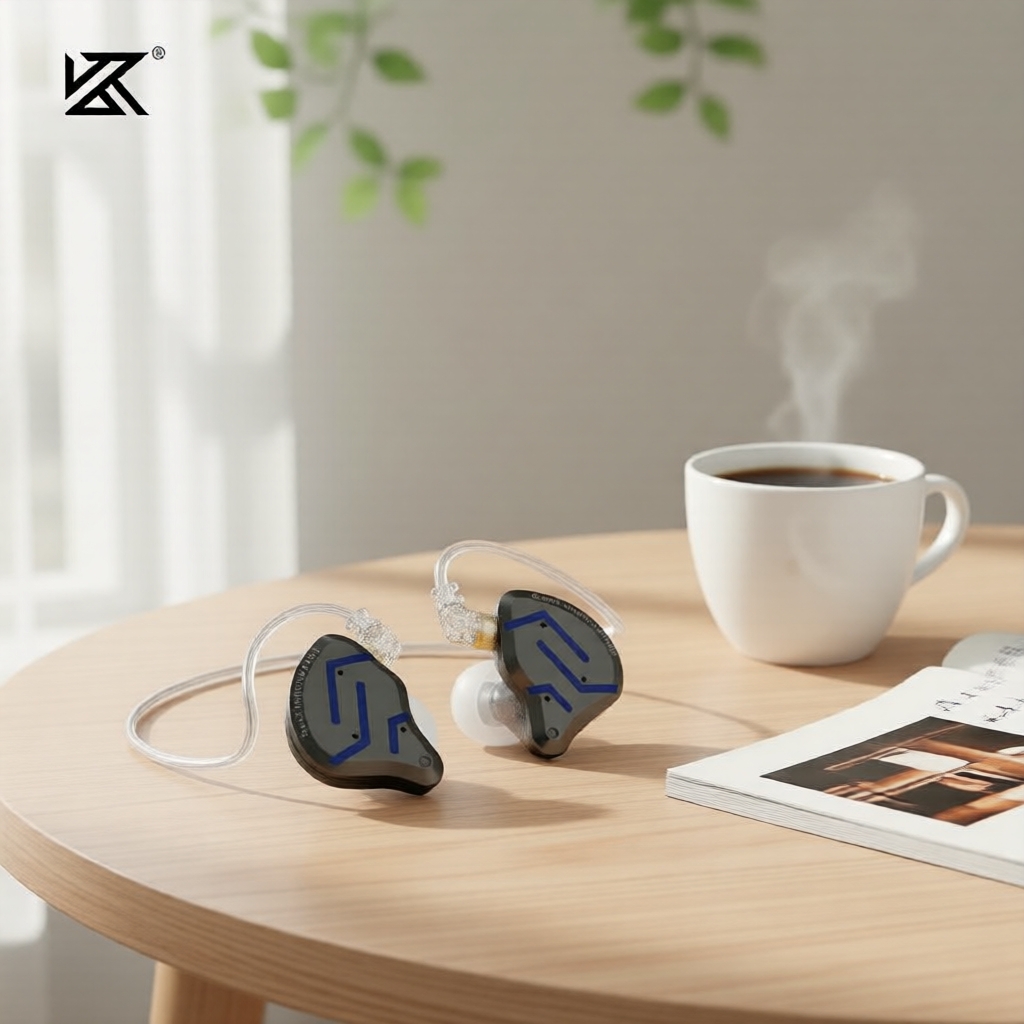 Tai nghe nhét tai KZ ZSN Pro 2 1BA+1DD, âm bass HiFi
