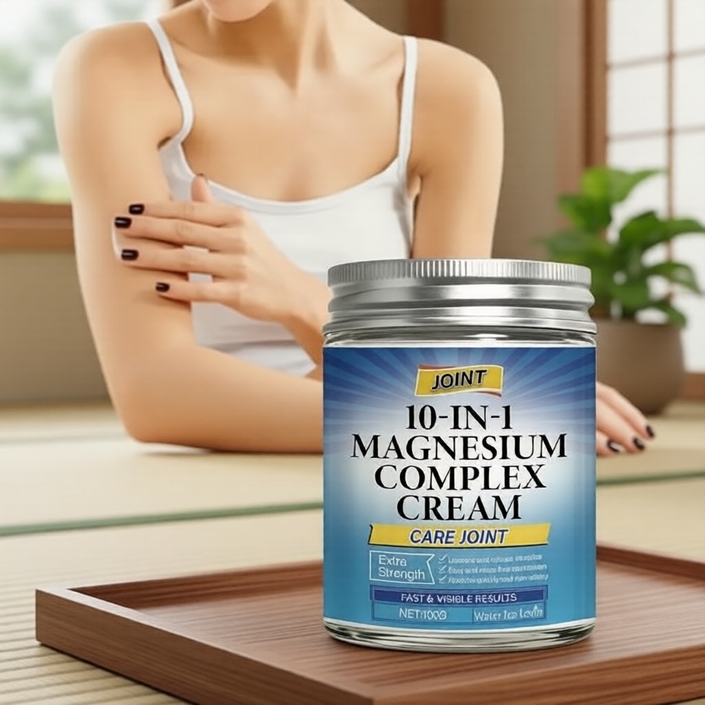 Kem phức hợp Magie 10 trong 1 giảm đau khớp & cơ - Công thức Magie Sunfat tác dụng nhanh, hiệu quả r