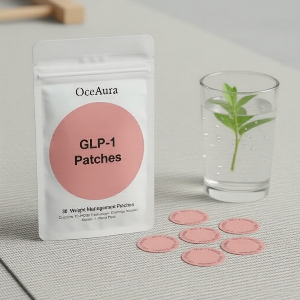Bộ 30 Miếng Dán GLP1 Dưỡng Da Tự Nhiên Cho Nam & Nữ