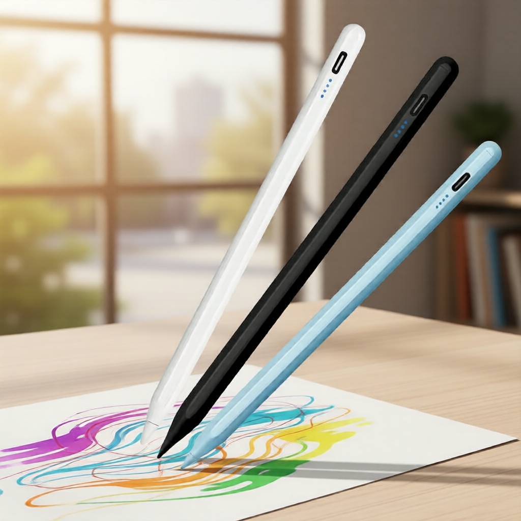 Bút cảm ứng đa năng cho iPad/Android/iOS, tương thích Apple Pencil, Samsung Tablet