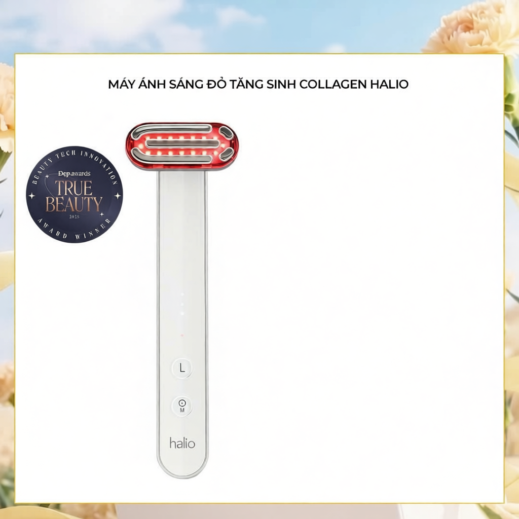 Máy Ánh Sáng Đỏ Giúp Trẻ Hoá Da Halio Red Light Therapy Device 3 in 1