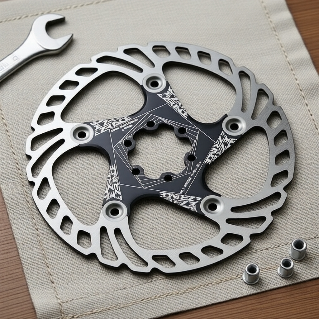 Đĩa phanh nổi xe đạp MTB ZRACE 140/160/180/203mm Tản nhiệt mạnh