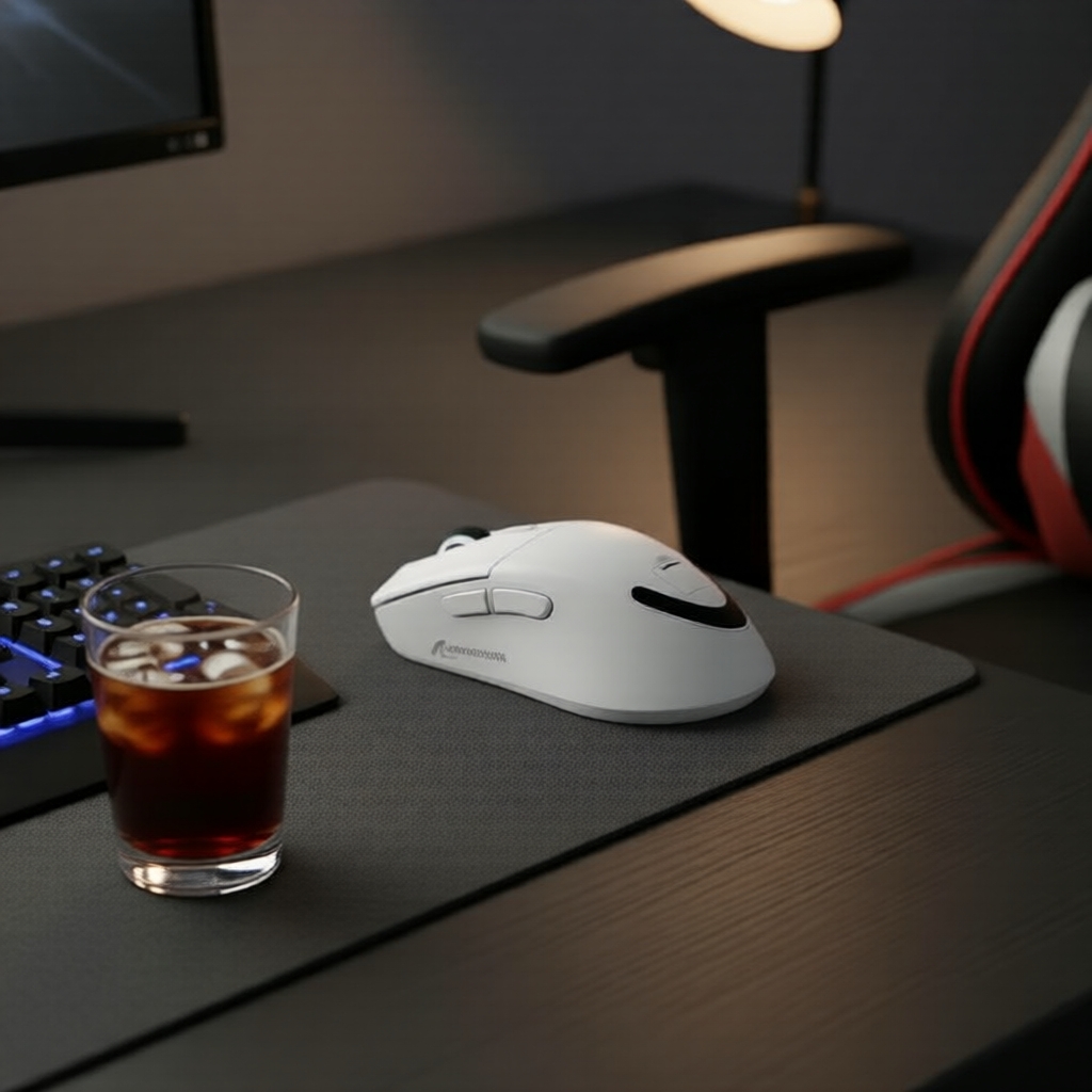 Chuột gaming siêu nhẹ Attack Shark R1 59g 3 chế độ, cảm biến esports DPI cao