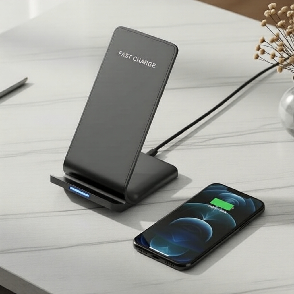 Đế sạc không dây 30W, sạc nhanh cho Samsung & iPhone