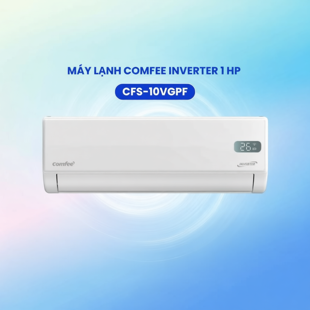 Điều Hòa 1 Chiều 1 HP Inverter CFS-10VGPF - Tiết Kiệm Điện, Làm Lạnh Nhanh, Lọc Không Khí