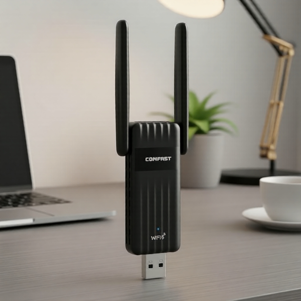 Comfast Ax900 WiFi 6 USB Bluetooth 5.3, Ethernet Gigabit, băng tần kép cho Windows