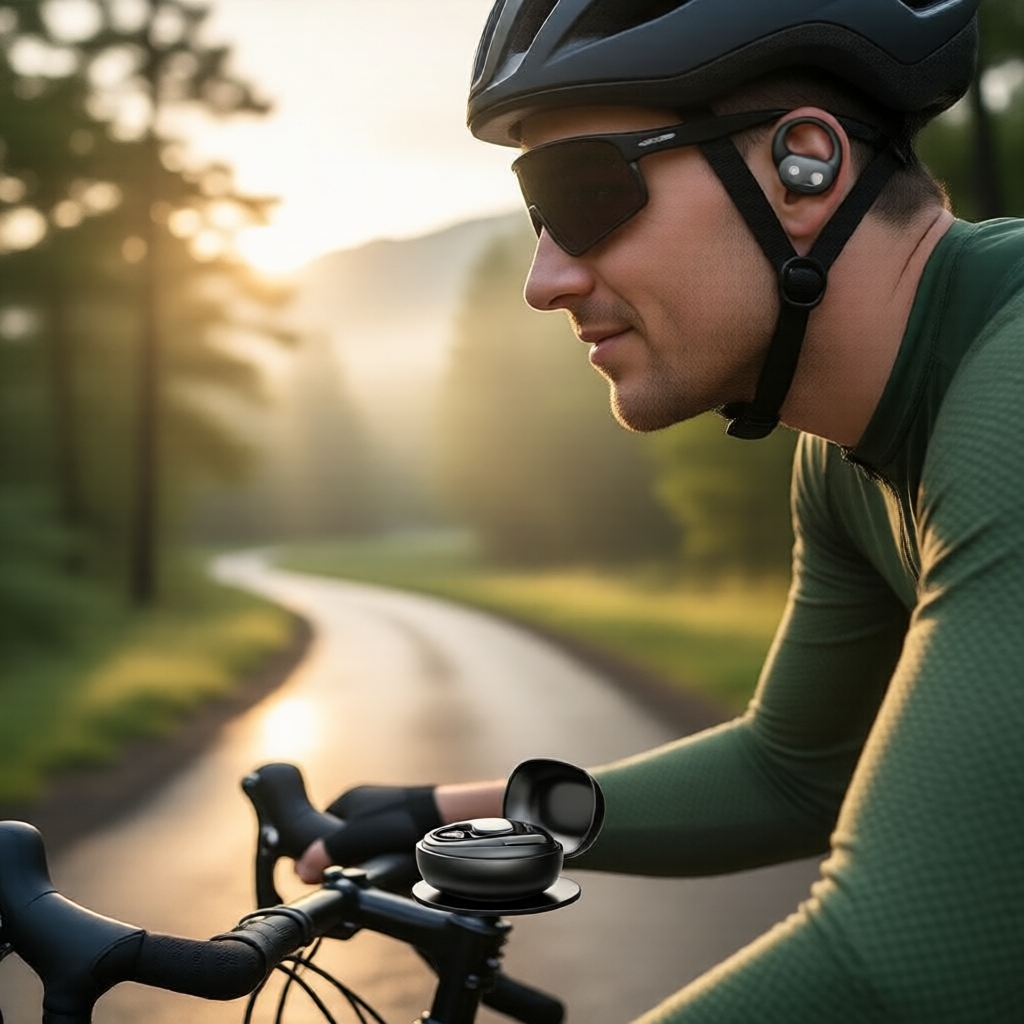 Tai nghe không dây Acer OHR550 Sport, thiết kế mở tai, Bluetooth 5.4, driver 14.2mm, pin 20 giờ, âm 