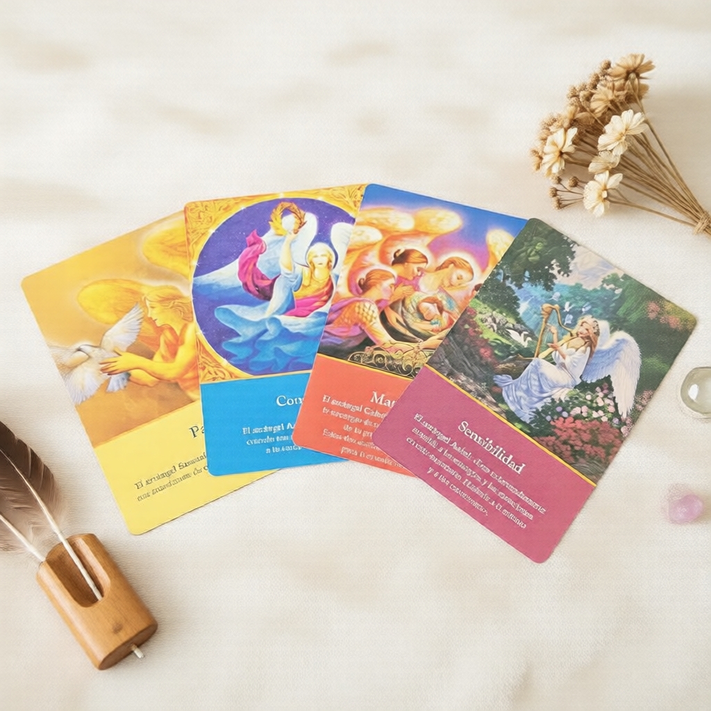 Bộ bài Tiên Tri 45 Lá Tarot Tây Ban Nha của Tổng Lãnh Thiên Thần - Bói toán, Bói bài, Bói bài Tarot
