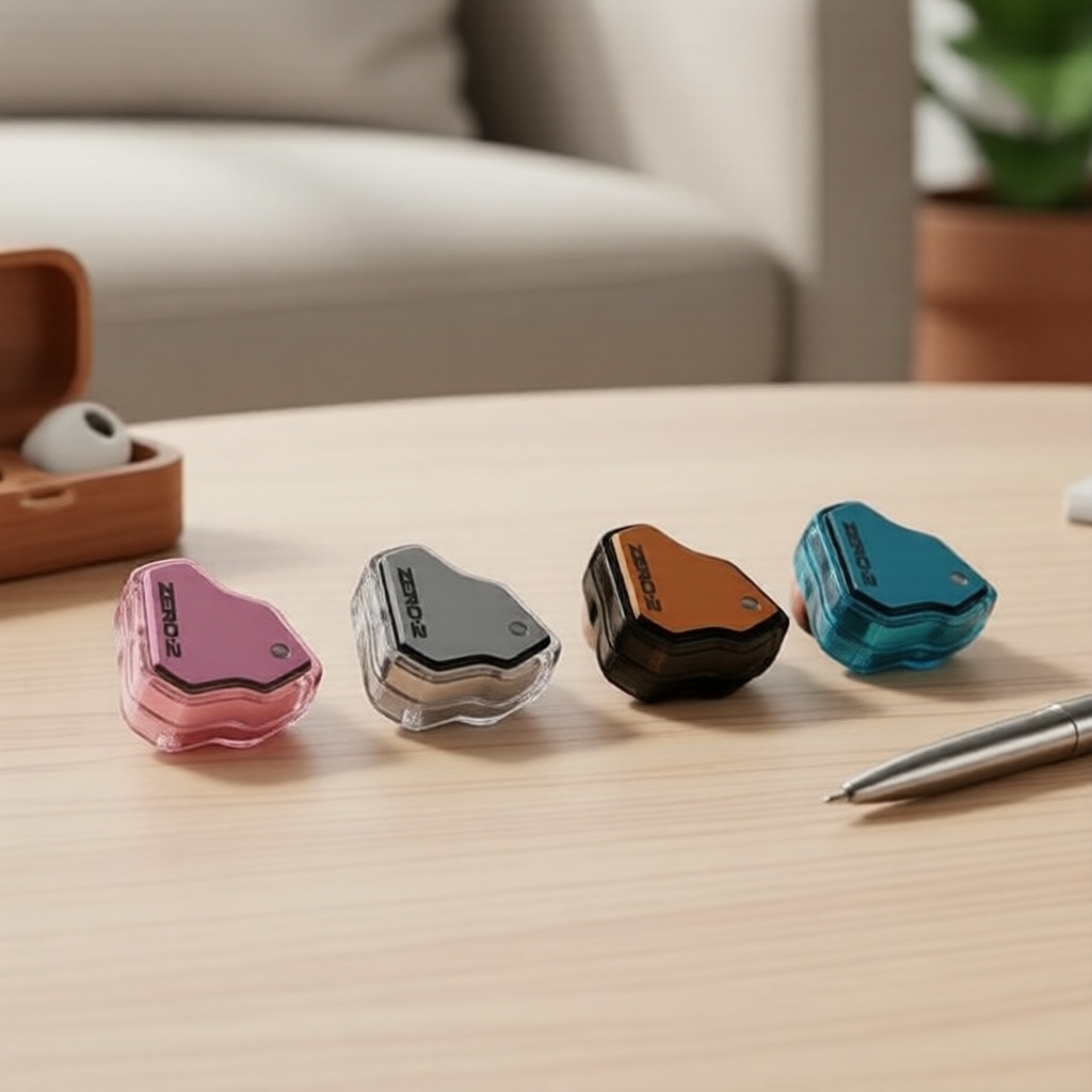 Tai nghe nhét tai 7Hz x Crinacle Zero Gen 2, driver dynamic 10mm, bass HiFi, cáp tháo rời, dùng cho 