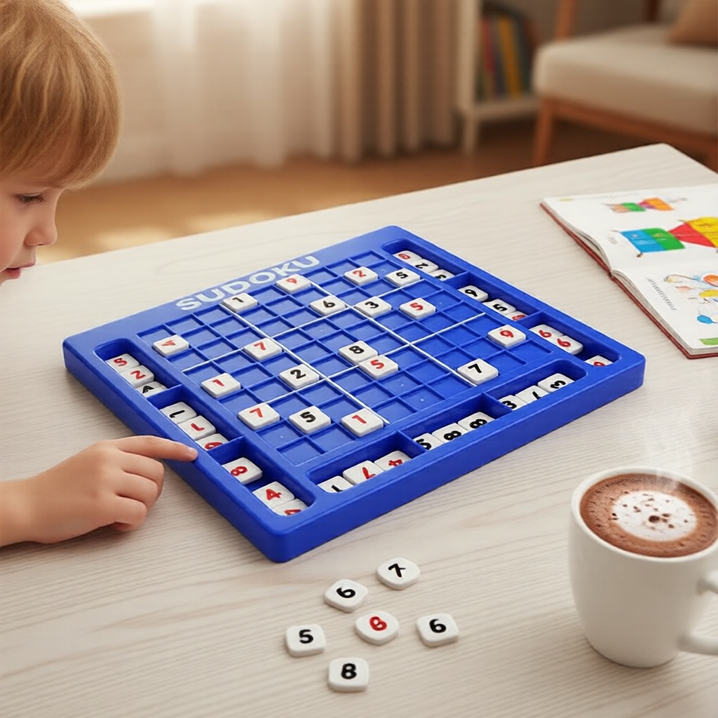 Trò chơi Sudoku 9x9 cho Trẻ Em giúp Phát triển Tư Duy và Kỹ Năng Lý Luận