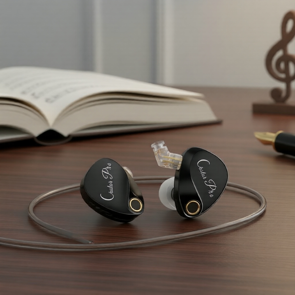 Tai nghe có dây KZ Castor Pro Driver kép 10mm, âm thanh HiFi nổi, tai nghe gaming nhét tai, điều chỉ