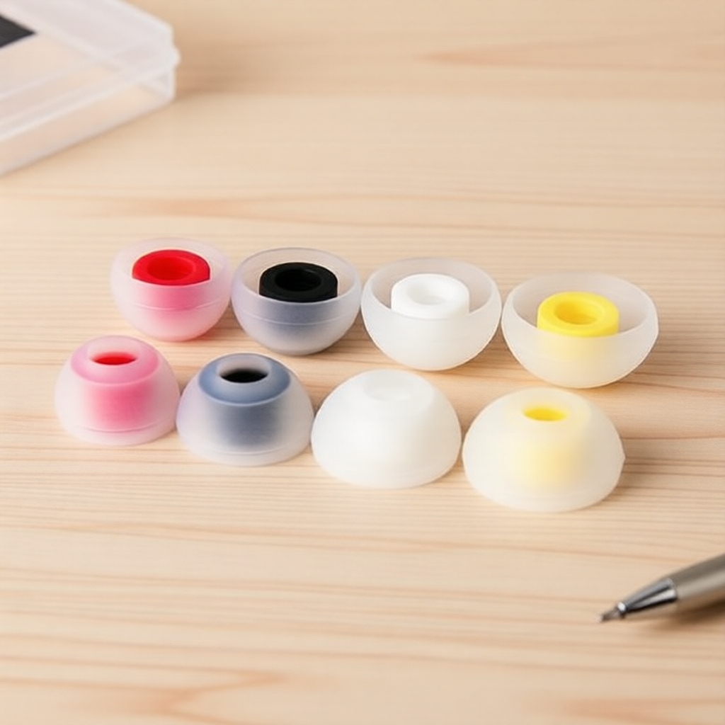 KBEAR 07 Miếng Đệm Tai Bằng Silicone Mềm 5 Cặp Cho Tai Nghe KZ ZS10 Pro ZSN Pro X Thay Thế