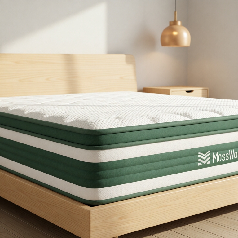 Nệm lò xo cao cấp MossWood 30cm mát lạnh mùa hè | Hỗ trợ nâng đỡ 5 vùng, giảm đau mỏi lưng cổ, tiêu chuẩn 5 sao