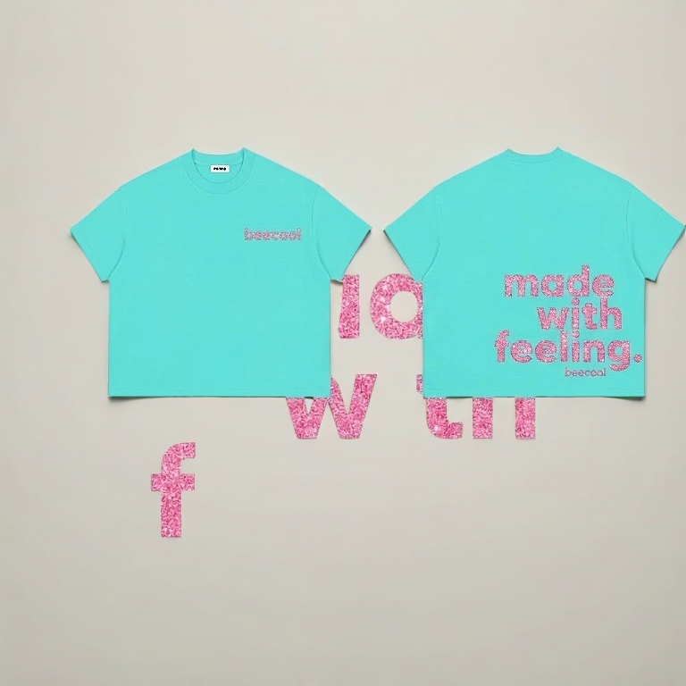 [IN TRÁNG GƯƠNG] Áo Thun Boxy Local Brand Tay Ngắn Cotton 250gsm " MADE WITH FEELING " Áo Phông Forrm Rộng Unisex
