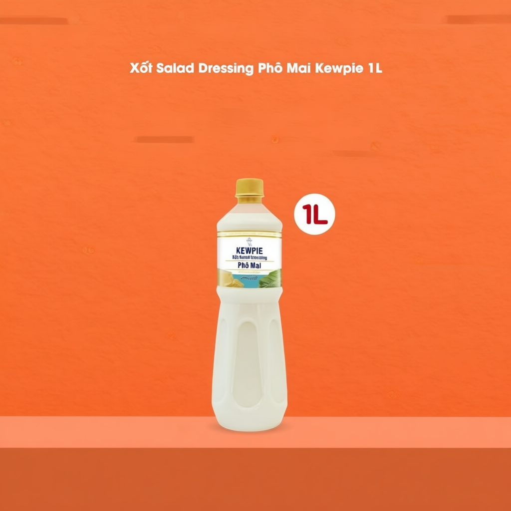 Xốt Salad Dressing Phô Mai Kewpie 1L