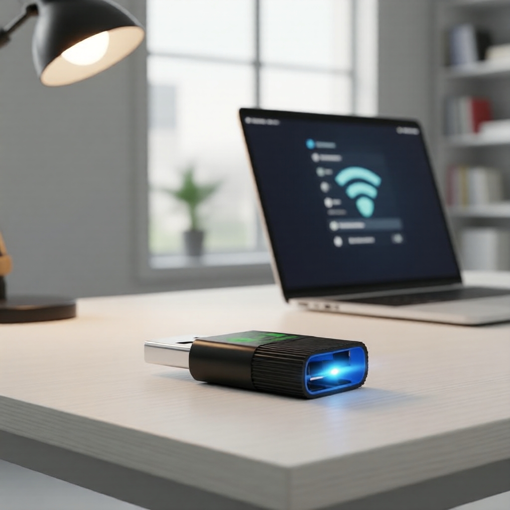 AX900 USB WiFi 6 kèm Bluetooth 5.4, băng tần kép 2.4G & 5GHz, không cần driver cho Win 10/11