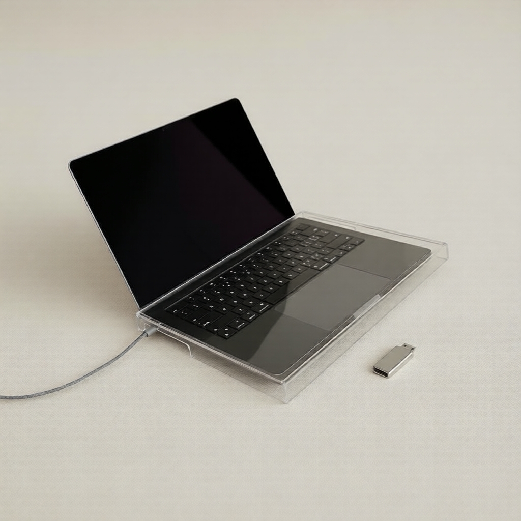 Ốp bảo vệ trong suốt chống xước cho MacBook Pro 14 inch