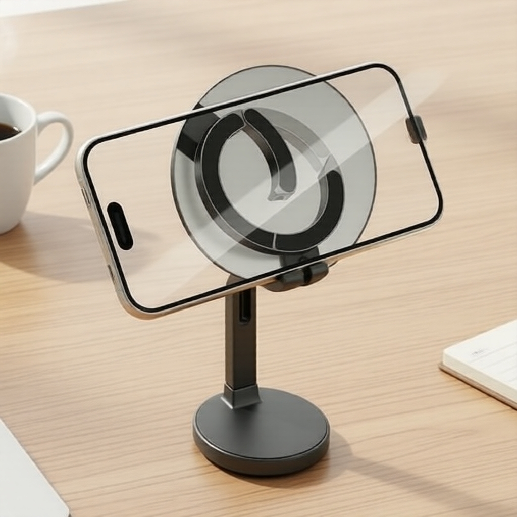 Giá đỡ điện thoại nam châm HdoorLink, giá đỡ điện thoại bằng silicon cho điện thoại iOS & Samsung