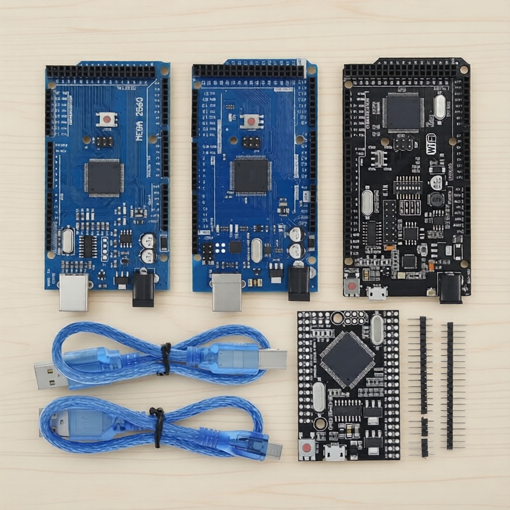 TZT MEGA2560 ATmega16U2/Pro Mini MEGA 2560 + WiFi R3 CH340G cho bo phát triển Arduino Mega R3 với ES