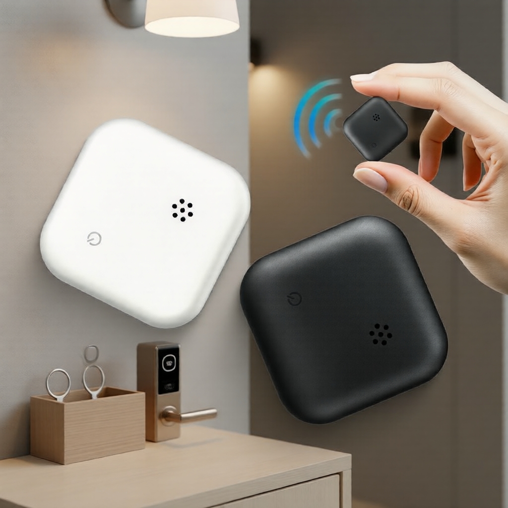 Thẻ định vị Bluetooth chống thất lạc tương thích Android, móc khóa GPS mini cho Google Find My Devic