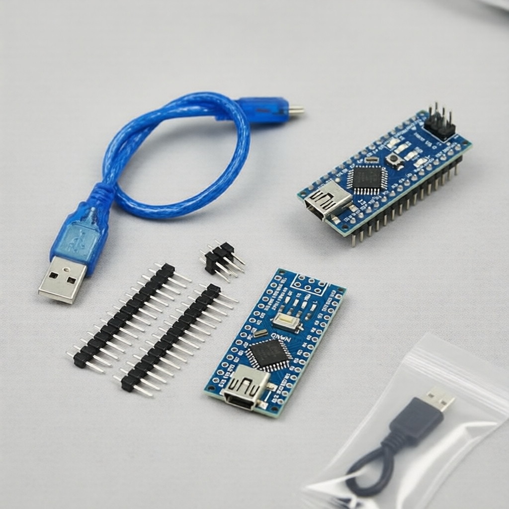 Arduino Nano 3.0 Mini, 16MHz, Driver USB CH340, ATMEGA328P, Đã nạp sẵn Bootloader