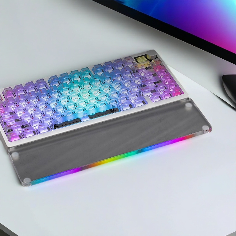 [CHÍNH HÃNG] Bàn phím cơ PMO P75 - Layout 75%, Có Núm Xoay, Màn hình Dot-Matrix - UNI OFFICAL STORE