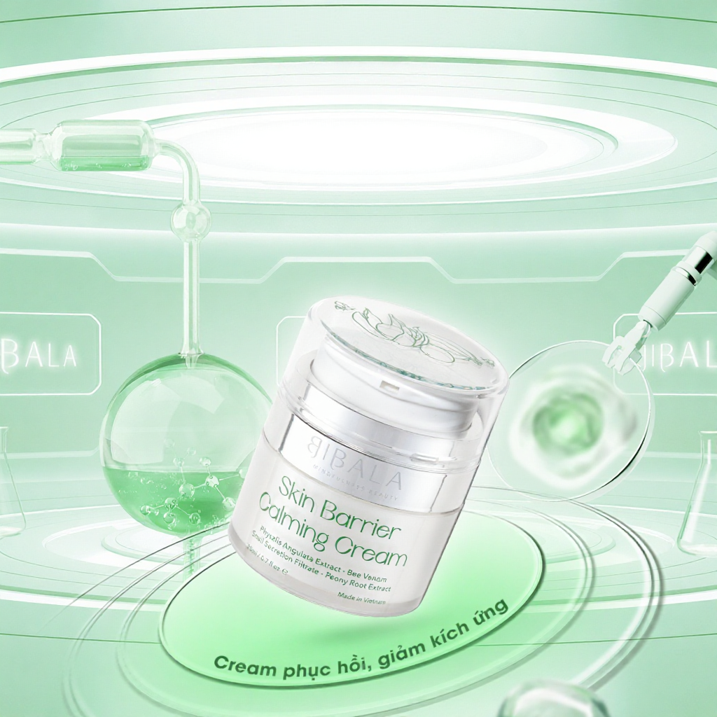 [20G] Kem dưỡng làm dịu da, dưỡng ẩm BIBALA SKIN BARRIER CALMING