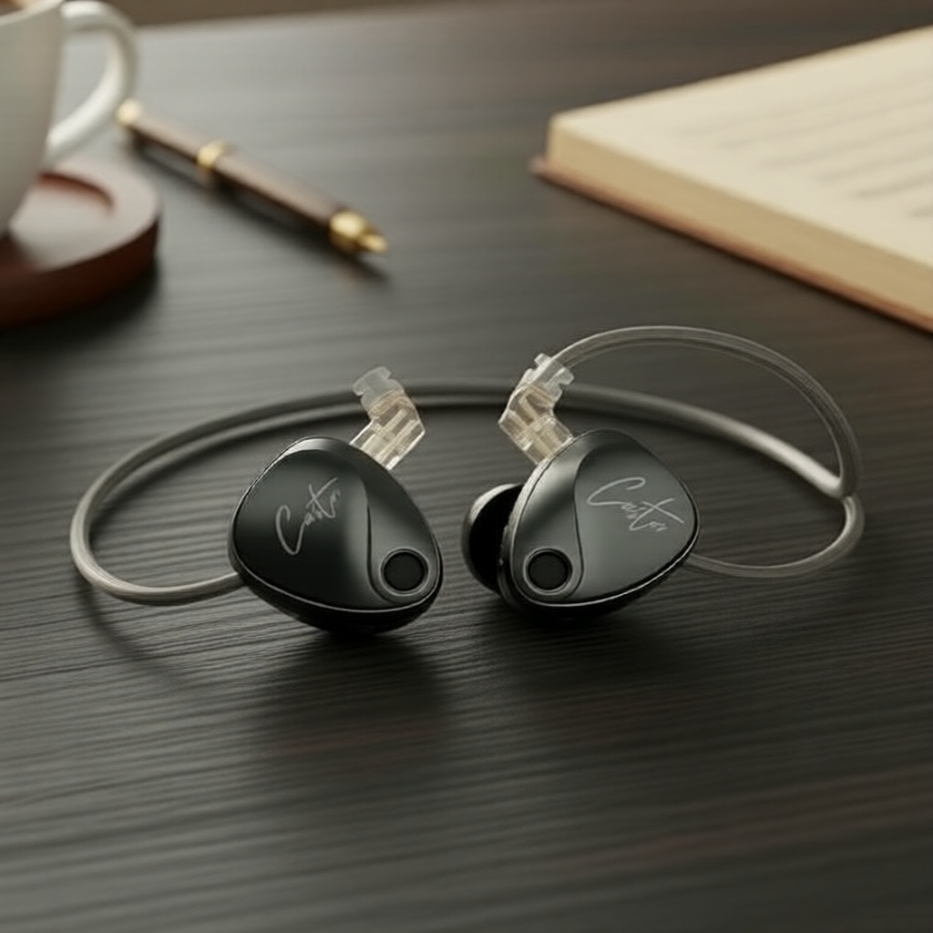 KZ Castor 2DD IEMs HiFi, Chỉnh âm phòng thu, Tai nghe chống ồn, Âm trầm sâu mạnh