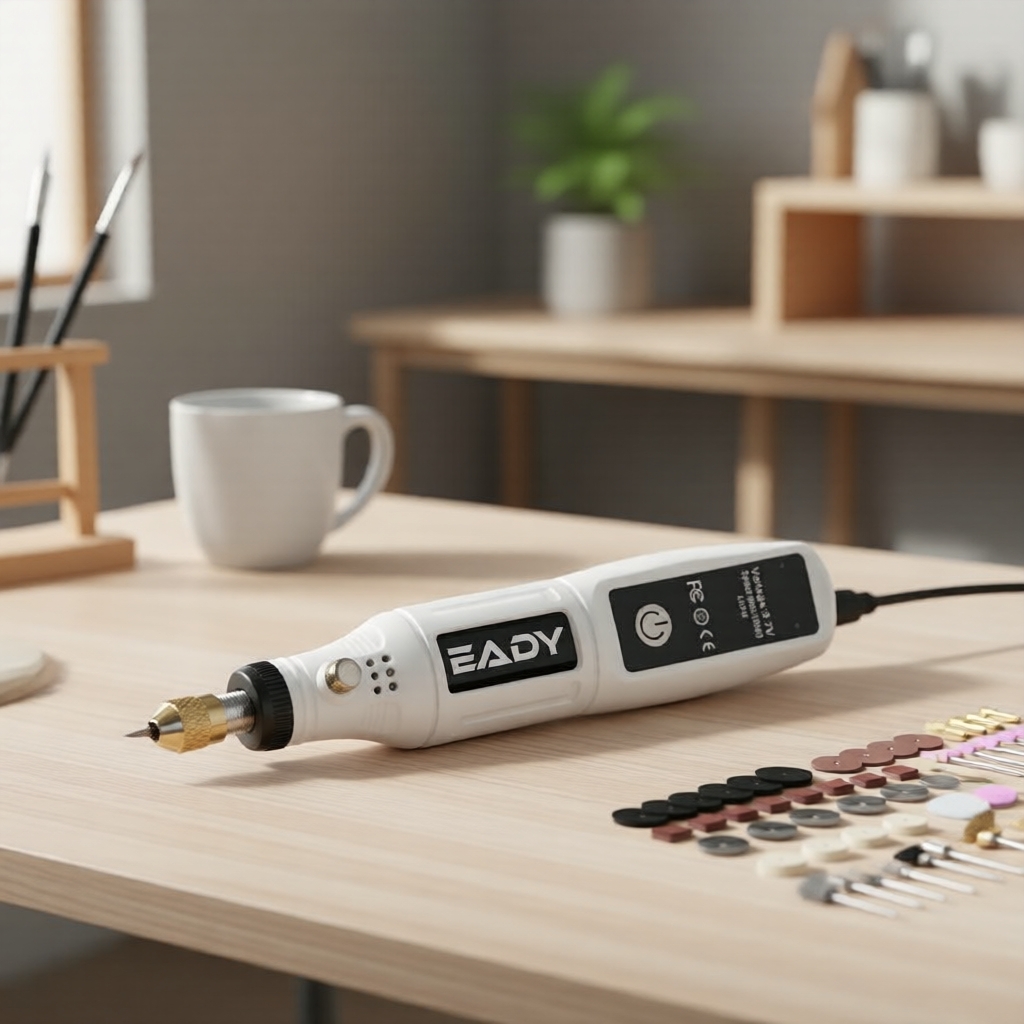Bút khắc điện 380mAh sạc USB, 3.7V 3 tốc độ không dây, dùng cho kim loại, nhựa và gỗ