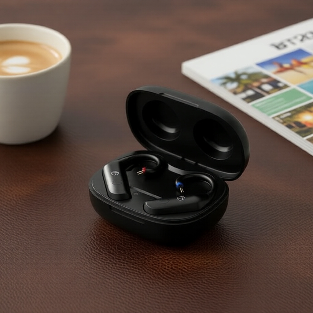 Tai nghe không dây TRN BT20 Pro Bluetooth 5.3, đầu chuyển 0.75mm/0.78mm S, tai nghe HiFi chống ồn dù