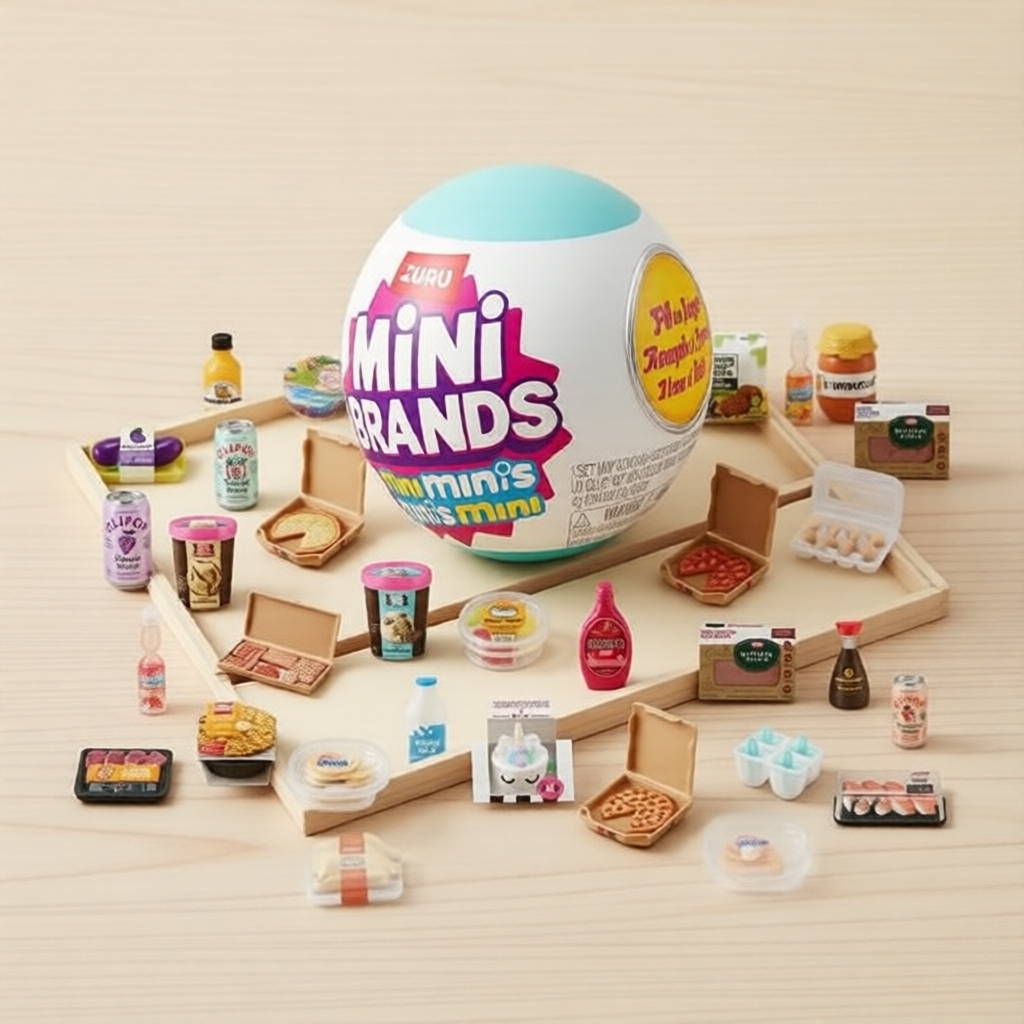 Mini Brands Mini Minis Series 1 của ZURU, 1 viên nang bất ngờ cho người sưu tập 8+