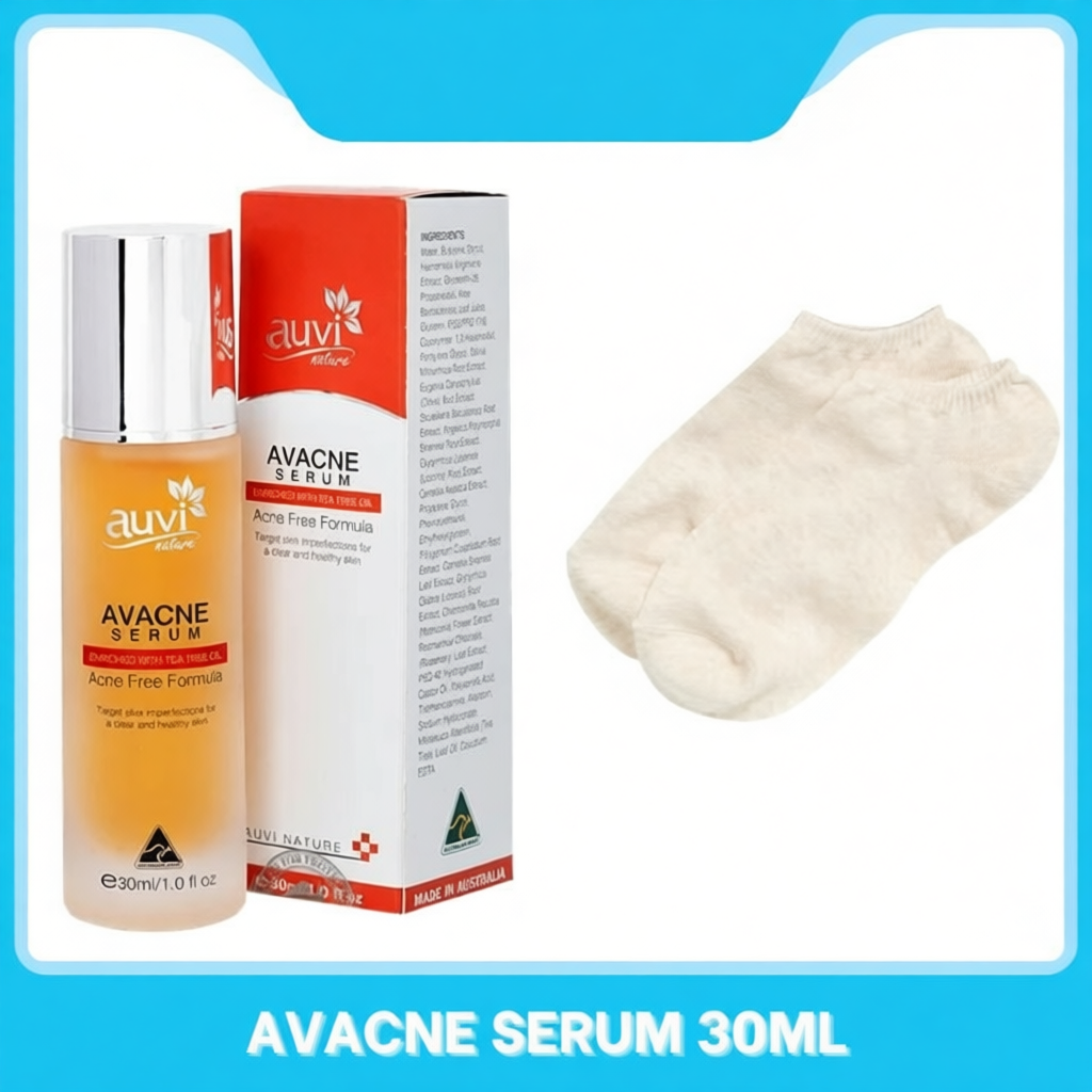 AUVI NATURE l Tinh chất hỗ trợ giảm mụn, giảm nhờn, mờ thâm mụn Avacne Serum