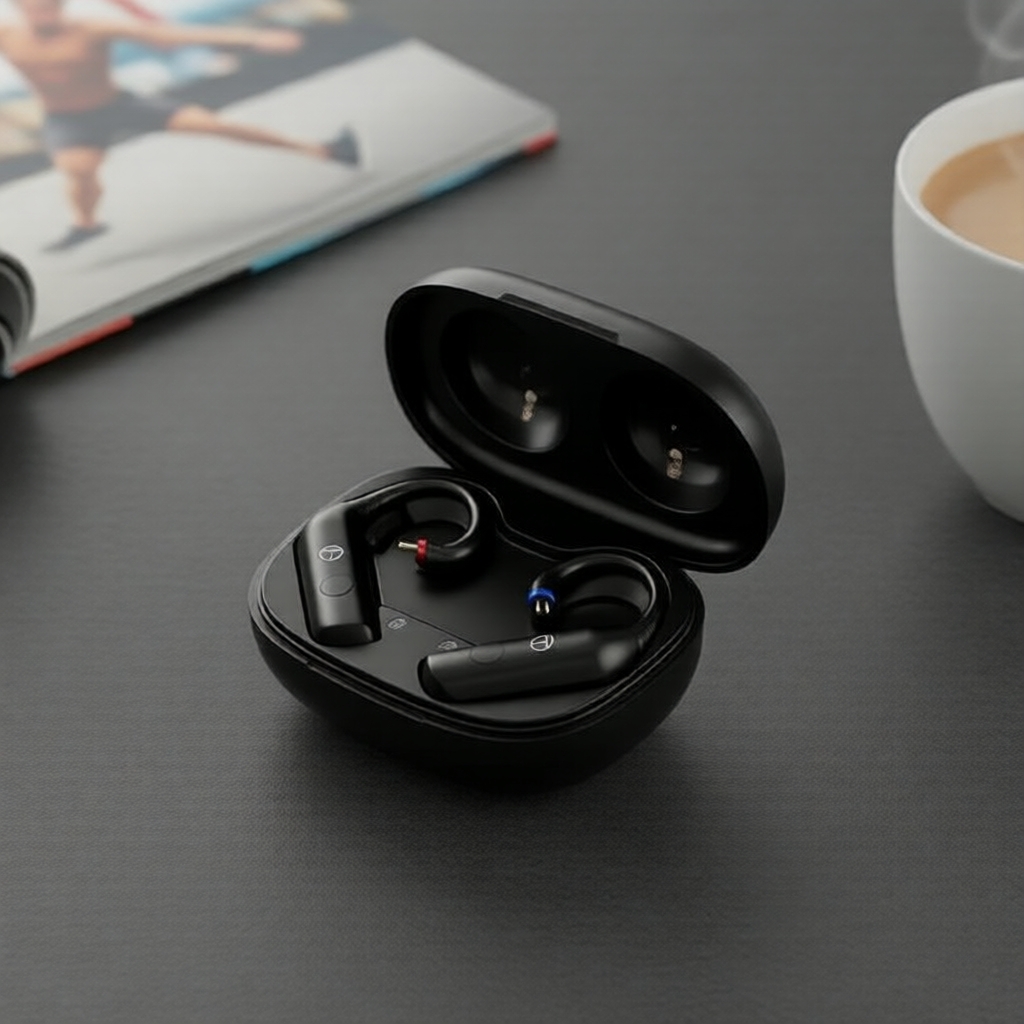 Tai nghe không dây TRN BT20 Pro HiFi, Bluetooth 5.3, chống ồn, dành cho game, kèm adapter 0.75mm và 