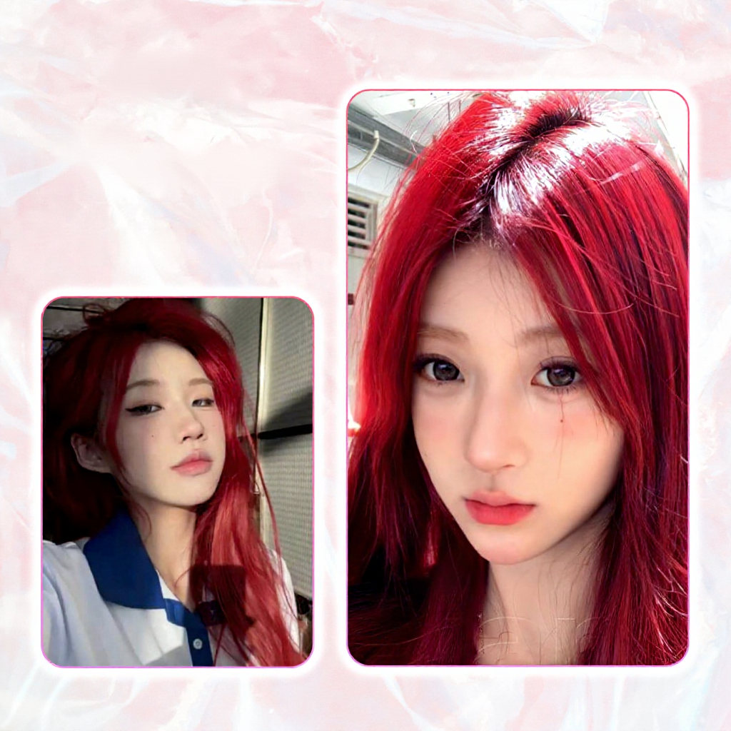 Thuốc nhuộm tóc đỏ dâu MIN.HAIR tặng kèm oxy trợ dưỡng và bao tay