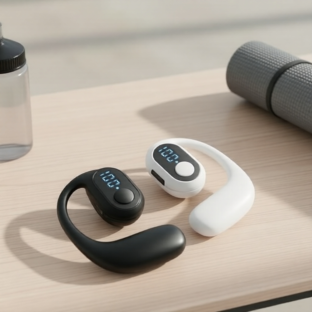 Tai nghe Bluetooth KY2 Pro một tai không dây, tai nghe thể thao chống nước, pin lâu, chất lượng cao