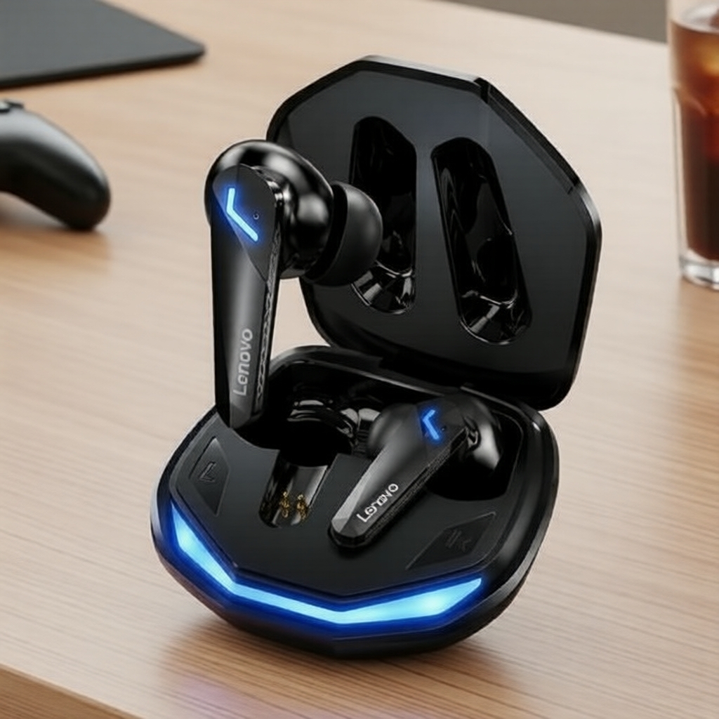 Tai nghe chơi game Lenovo GM2 PRO không dây, Bluetooth 5.3, độ trễ thấp, âm HiFi