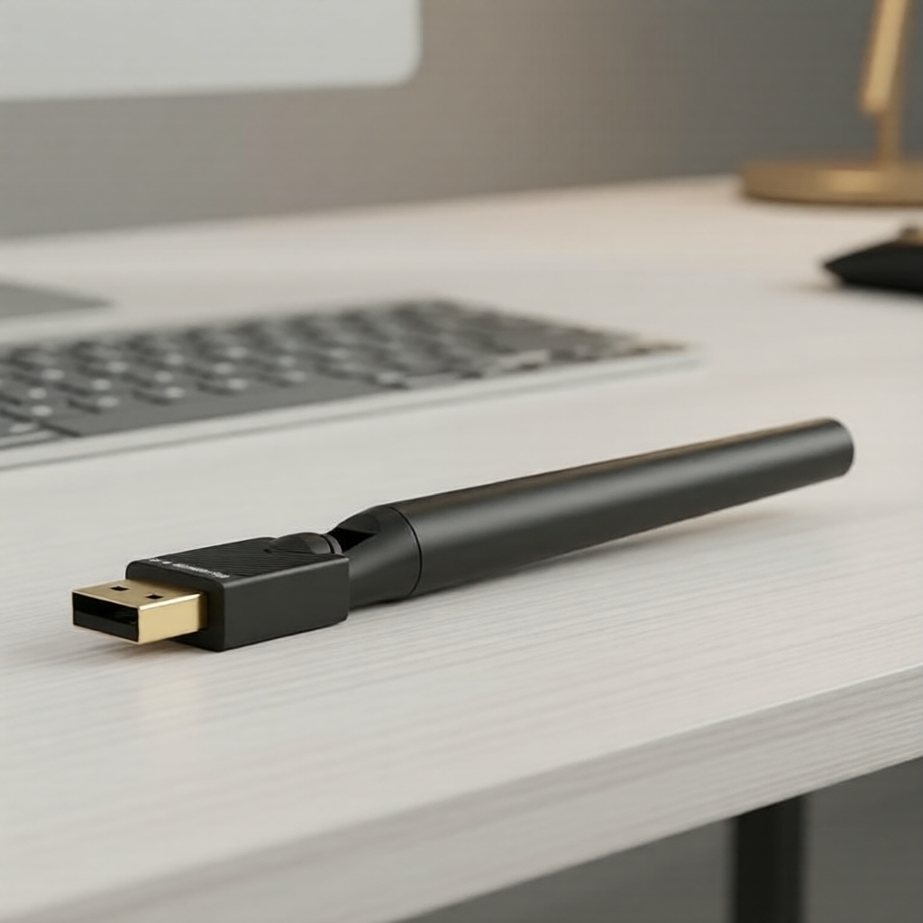 USB 5.4/6.0 Bluetooth Dongle 150Mbps 5dBi Antenna Bộ thu âm thanh cho Laptop Chuột Bàn phím