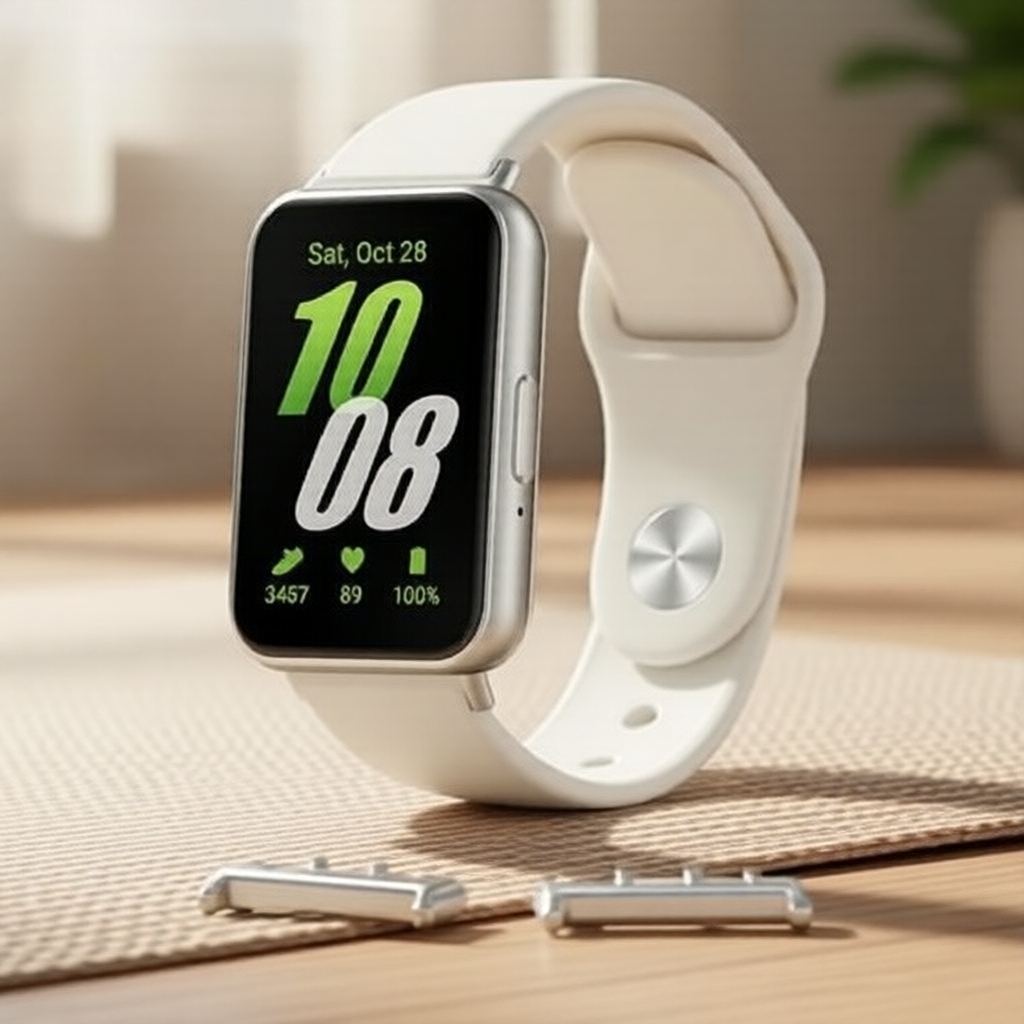 Dây đeo thay thế silicone mềm cho Samsung Galaxy Fit 3, vòng tay thể thao cho Galaxy Fit3