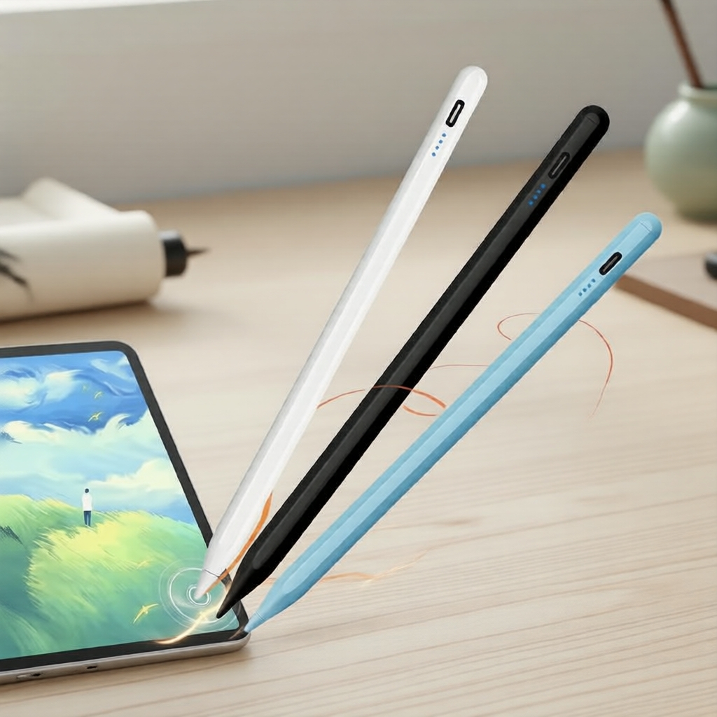 Bút cảm ứng đa năng mới, tương thích Apple Pencil, dùng cho iPad, Android & iOS, bút Samsung