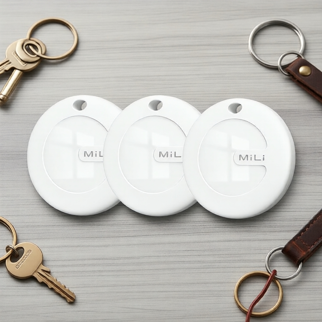 MiLi Mitag Go Smart Tag cho Android & Google Find Hub, định vị GPS thời gian thực cho vật dụng & ví
