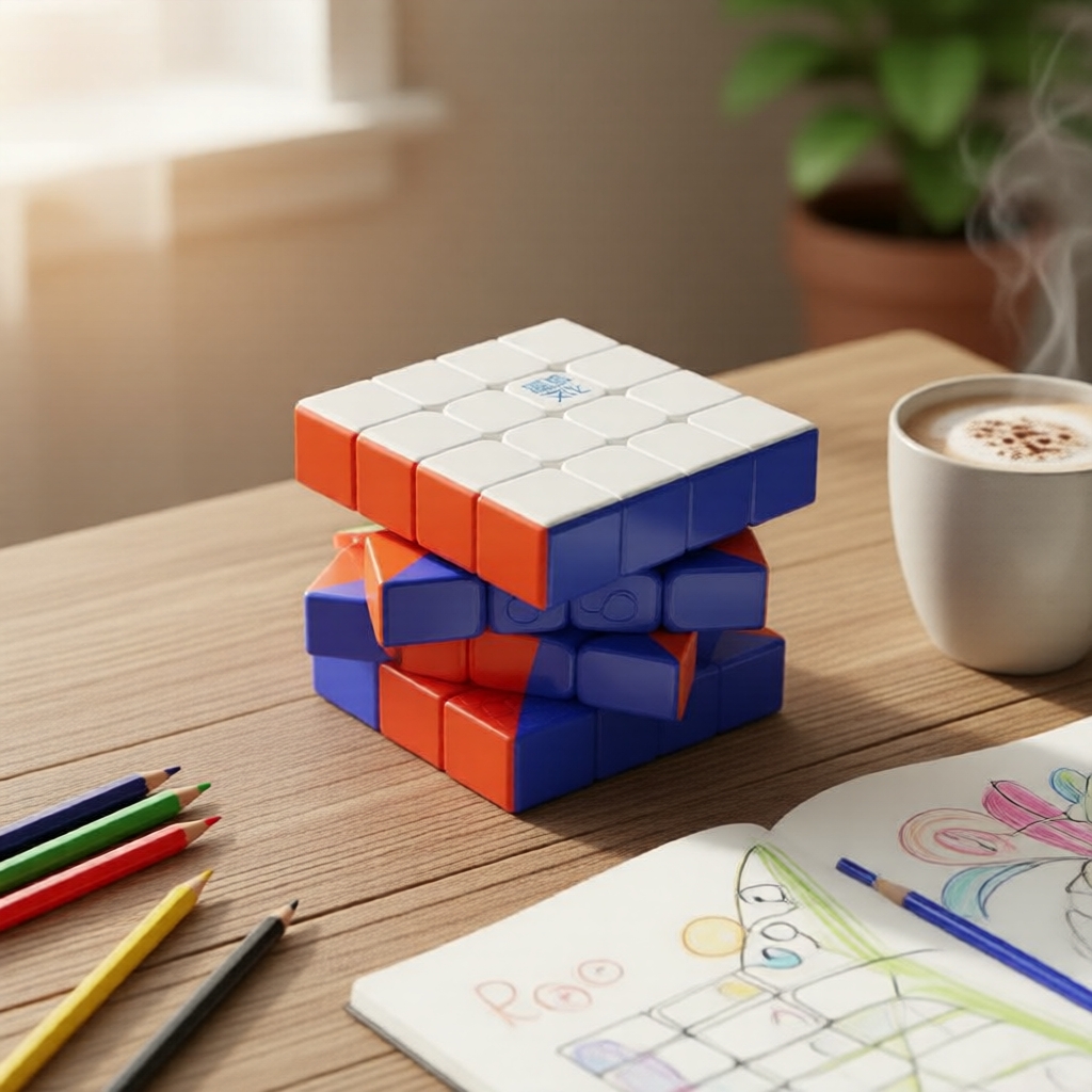MoYu Aosu V7 4x4 Khối Nam Châm Tốc Độ – Đồ Chơi Giáo Dục Rubik Chuyên Nghiệp, Mượt Mà, Quà Tốt Nghiệ