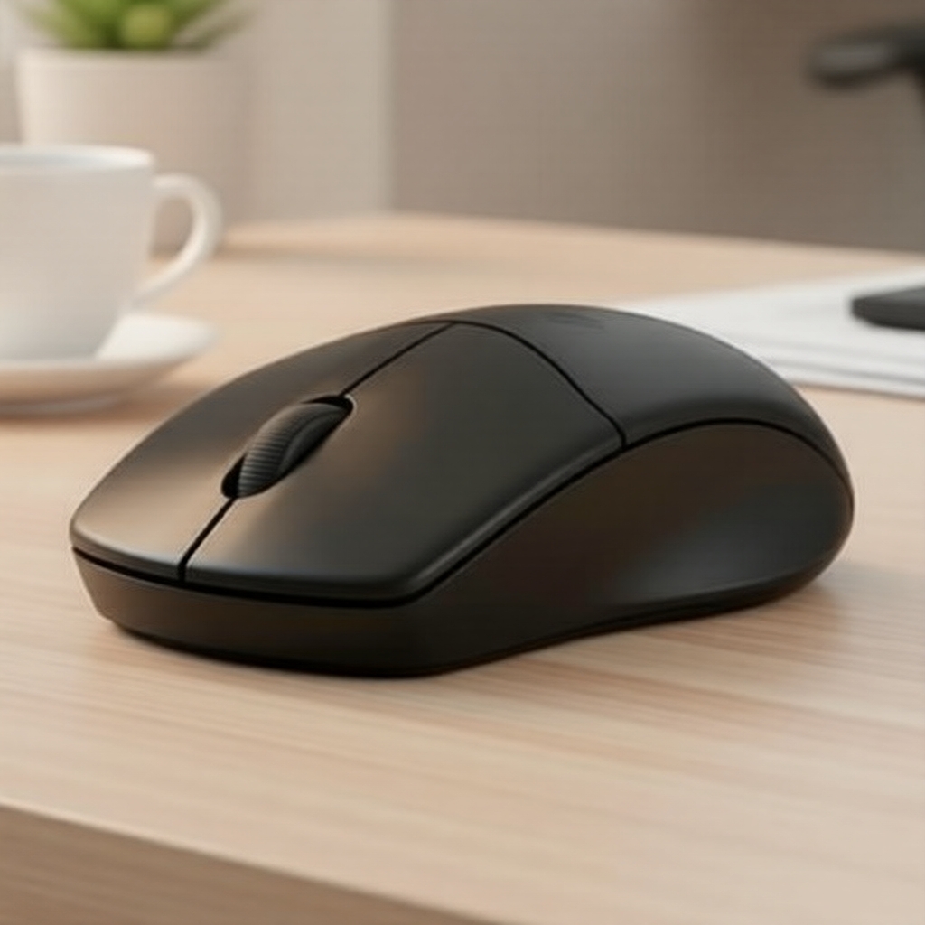 Chuột có dây A4Tech OP-520SU yên tĩnh cho văn phòng, đèn LED tối thiểu