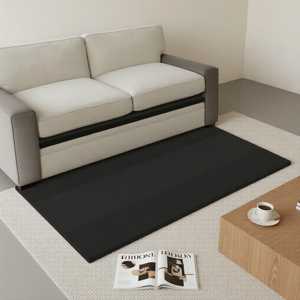 Đệm mút hỗ trợ sofa 44x20 inch – Đệm mút đen/xám mật độ cao, sửa chữa lún, 1 cái