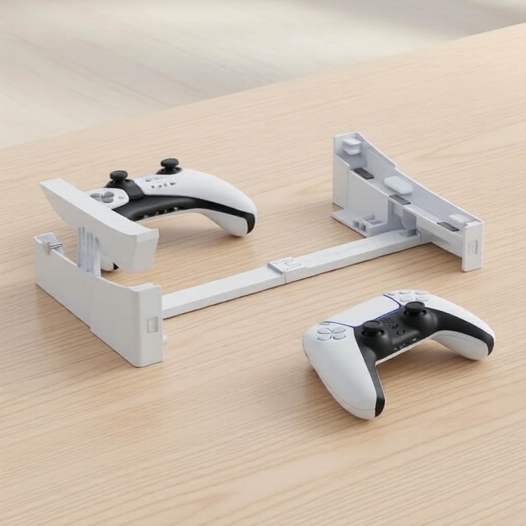 Giá đỡ gắn ngang PS5 cho PS5/PS5 Slim/PS5 Pro, phù hợp với PS5 đĩa & PS5 kỹ thuật số, phụ kiện chơi 