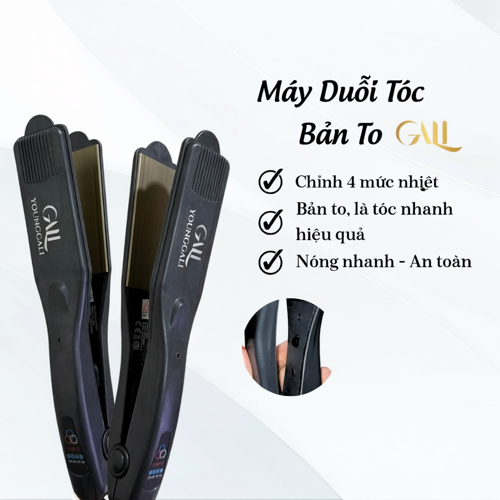 Máy Là Tóc Bản To Young 288